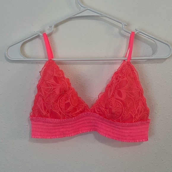 Aerie Embroidered Lemons Bralette Small NWOT - Picture 1 of 4